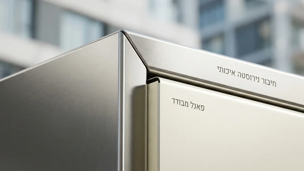 אלמנטים מנירוסטה במבנים ניידים